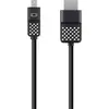 Image de Belkin Mini DisplayPort   HDMI (Typ A) (1.80 m), Câble vidéo, Noir