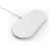 Image de Belkin Dual Wireless Charging Pad mit Netzteil (10 W), Chargeur sans fil, Blanc