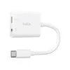 Image de Adaptateur USB-C Belkin RockStar Blanc + audio 3,5mm + recharge