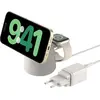 Image de Belkin BoostCharge Pro 2-in-1 Qi2 Ladestation (15 W), Chargeur sans fil, Beige