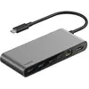 Image de Belkin CONNECT 8-IN-1 USB-C HUB (USB-C, 8 ports), Station d’accueil + hub USB, Gris, Argent