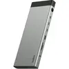 Image de Belkin Connect Thunderbolt 140 W 5 Dock.Stat. 14-en-1 INC031kqSGY (14 ports), Station d'accueil + hub USB, Noir, Argent, Gris