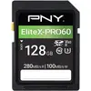 Image de PNY Carte SD XC 128GB X-PRO 60 Class 10 UHS-II détail (128 Go, SDXC, U3, UHS-II), Carte mémoire, Noir