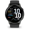 Image de Montre connectée Garmin Venu 4 45 mm Noir et Gris avec bracelet silicone Noir