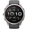 Image de Montre connectée Garmin Fenix 9 Pro 47 mm Titanium avec bracelet en silicone Graphite Black