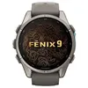Image de Montre connectée Garmin Fenix 9 Pro Inreach 43 mm Titanium avec bracelet en silicone Pebble Gray