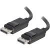 Image de C2G Câble DisplayPort avec languettes (2 m), Câble vidéo, Noir