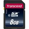 Image de Transcend SDHC 200x (8 Go, SDHC, U1, UHS-I), Carte mémoire, Bleu