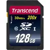 Image de Transcend SDXC Ultimate 200x (128 Go, SDXC, U1, UHS-I), Carte mémoire, Bleu