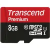 Image de Transcend prime microSDHC (8 Go, microSDHC, U1, UHS-I), Carte mémoire, Noir