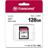 Image de Transcend SDC300S (128 Go, SDXC, U3, UHS-I), Carte mémoire, Noir