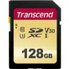Image de Transcend Carte SD 128GB UHS-I U3 MLC (128 Go, SDXC, U3, UHS-I), Carte mémoire, Noir