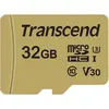 Image de Transcend CARTE SD 32GB UHS-I U1 (32 Go, microSDHC, U1, UHS-I), Carte mémoire, Or