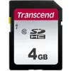 Image de Transcend SDC300S (4 Go, SDHC, U1, UHS-I), Carte mémoire, Noir