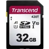 Image de Transcend Carte mémoire flash (32 Go, SDHC, UHS-I), Carte mémoire, Noir