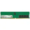 Image de Transcend U-DIMM 32GB JetRam DDR5 5600MHz 2xRx8 2Gx8 CL46 1.1V (1 x 32GB, 5600 MHz, RAM DDR5, U-DIMM), Mémoire vive, Vert