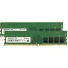 Image de Transcend DDR4 U-DIMM, 1Rx8, kit double (2 x 16GB, 3200 MHz, RAM DDR4, DIMM), Mémoire vive