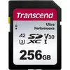 Image de Transcend Carte SD SDXC SDC340S 160/90 Mo/s (256 Go, SDXC, U3, UHS-I), Carte mémoire, Noir