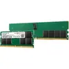 Image de Transcend DDR5 8Go JetRam 5600MHz U-DIMM 1Rx16 1Gx16 CL46 1.1V (1 x 8GB, 2800 MHz, RAM DDR5, DIMM), Mémoire vive, Vert