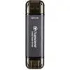 Image de Transcend ESD310C (128 Go, USB-A, USB-C), Clé USB, Noir