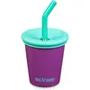 Image de Klean Kanteen, Vaisselle + couverts pour enfants, Kid's Kanteen Steel Cup Straw Lid