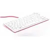 Image de Raspberry Pi Clavier, AZERTY Red, White - (Français, Filaire), Clavier, Rouge, Blanc