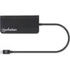 Image de Manhattan Adaptateur USB -C 3.2 Gen 1,HDMI,USB,USB-C-PDSD (USB-C, 5 ports), Station d’accueil + hub USB, Noir