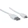 Image de Manhattan Câble de connexion USB 2.0 (1.80 m, USB 2.0, 2.50 W), Câble USB