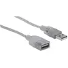 Image de Manhattan Câble d'extension Hi-Speed USB 2.0 (1.80 m, USB 2.0), Câble USB