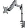 Image de Manhattan Montage sur table avec ressort à pression de gaz et joint à rotule (Tables, 32", 8 kg), Support de moniteur, Noir