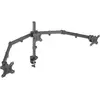 Image de Manhattan Support de table avec bras de moniteur (Tables, 27.01", 7 kg), Support de moniteur, Noir