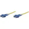 Image de Intellinet Câble de raccordement fibre optique SC/SC monomode OS2 (3 m), Câble réseau