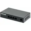 Image de Intellinet Switch 561792 Gigabit Ethernet (10/100/1000) Poe Black