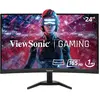 Image de Viewsonic VX2418C (1920 x 1080 pixels, 24"), Moniteur, Noir