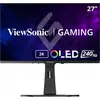 Image de Viewsonic XG272-2K-OLED 68,58cm 27pouces OLED 2560x1440 16:9 0,02ms HDMI DP USB (2560 x 1440 pixels, 27"), Moniteur, Noir, Blanc