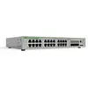 Image de Allied Telesis L2 +M 24 X TX GB POE+ 4 XCOMBO (28 ports), Switch réseau, Gris