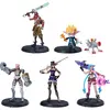 Image de Spin Master Figurines League of Legends (Vi, Caitlyn, Ekko, Heimerdinger et l'exclusif Jinx)