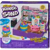 Image de Spin Master Kinetic Sand, Rainbow Cake Shoppe, 680 g de sable jaune, rose, bleu et blanc parfumé à la vanille, 1