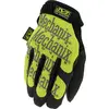 Image de Mechanix Wear, Gants de protection, Gants MECHANIX ORIGINAL HI-VIZ jaune taille L. Velcro, similicuir, TrekDry, réfléchissants. (L)