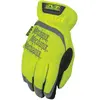 Image de Mechanix Wear, Gants de protection, Gants Mechanix FastFit HiViz jaune taille 12 / XXL. Poignets plissés, faux cuir, TrekDry, reflecti (12, XXL)