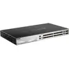 Image de D-Link 30-P.Fiber Gigabit Stack Switch Layer 2+ Gr Nms Gr Cpnt (2 ports), Switch réseau, Gris, Noir