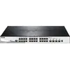Image de D-Link DGS-1510-28XMP Switch 28Port PoE+ Smart Managed Gigabit Stack 4x 10G (28 ports), Switch réseau, Noir