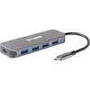 Image de D-Link DUB-2340 (USB-C, 5 ports), Station d’accueil + hub USB, Gris