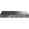 Image de D-Link 28-Port De Bureau Gigabit Poe (28 ports), Switch réseau, Noir, Argent, Gris
