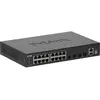Image de D-Link 16 Ports GE + 4 Ports 10G SFP+ Smart Managed Switch (20 ports), Switch réseau, Noir