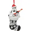 Image de Nemesis Now, Décorations de sapin de Noël, Stormtrooper en canne Ornement à suspendre 11.5cm