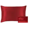 Image de Slip Pure Silk Queen Pillowcase - Scarlet Kussen