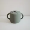 Image de Mushie Snack cup - Cambridge Blue | Beker à collation