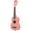 Image de KALA Ukulélé en bois Ukadelic Flamingo (Soprano, Soprano), Ukulélé, Rose