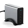 Image de Satechi 4-Port GaN Charger (165 W, 4 ports), Chargeur USB, Gris